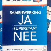 samenwerking ja superstaat nee